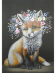 Papel Decoupage - Floraison Fox A3